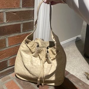 Gucci one handle cream bag